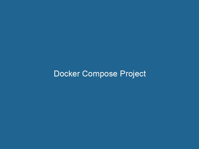 docker-compose-project-2