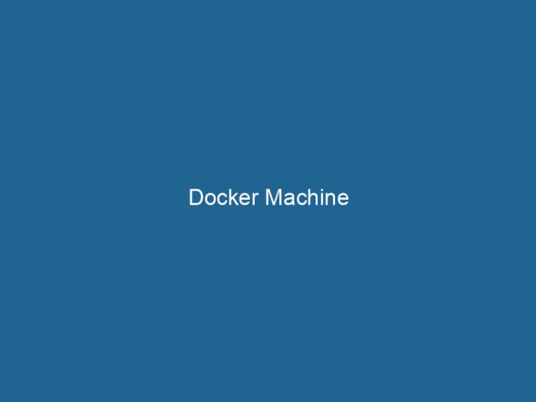 Docker Machine - Dockerpros