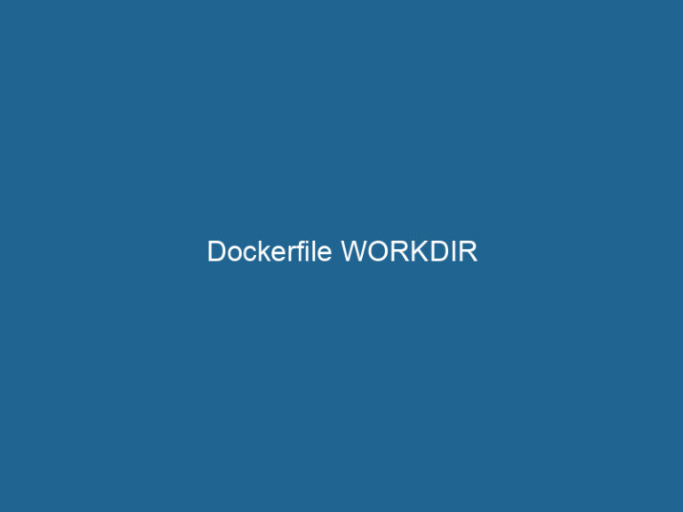 WORKDIR - DockerprosEl comando WORKDIR se utiliza para establecer el ...